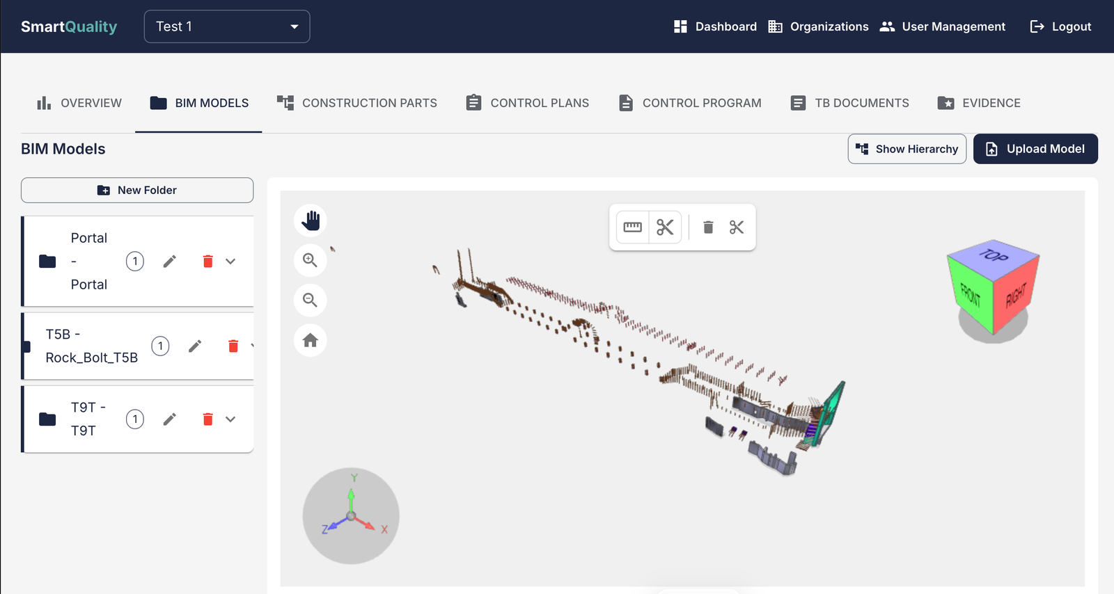 Creating BIM model folder structure